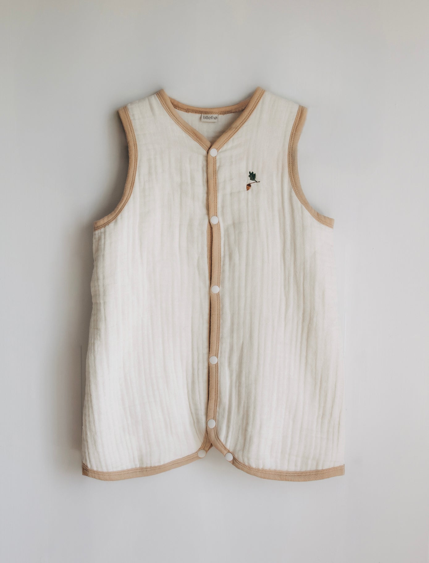 Sovepose MiniMove - bomull krem