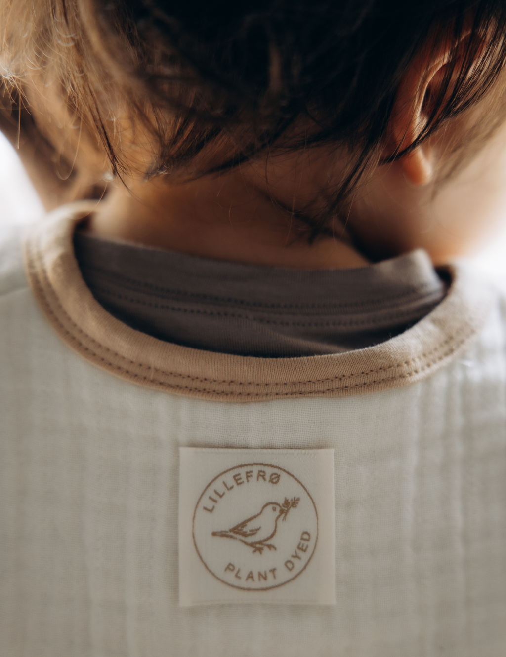 Sovepose MiniMove - bomull krem