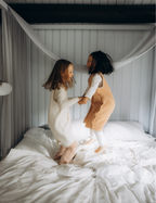 Sovepose MiniMove - bomull krem