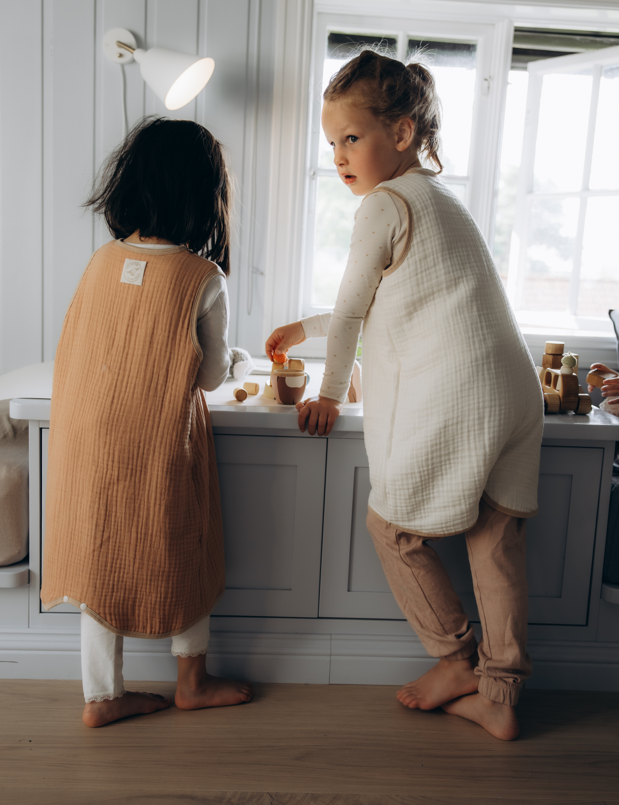 Sovepose MiniMove - krapp fersken