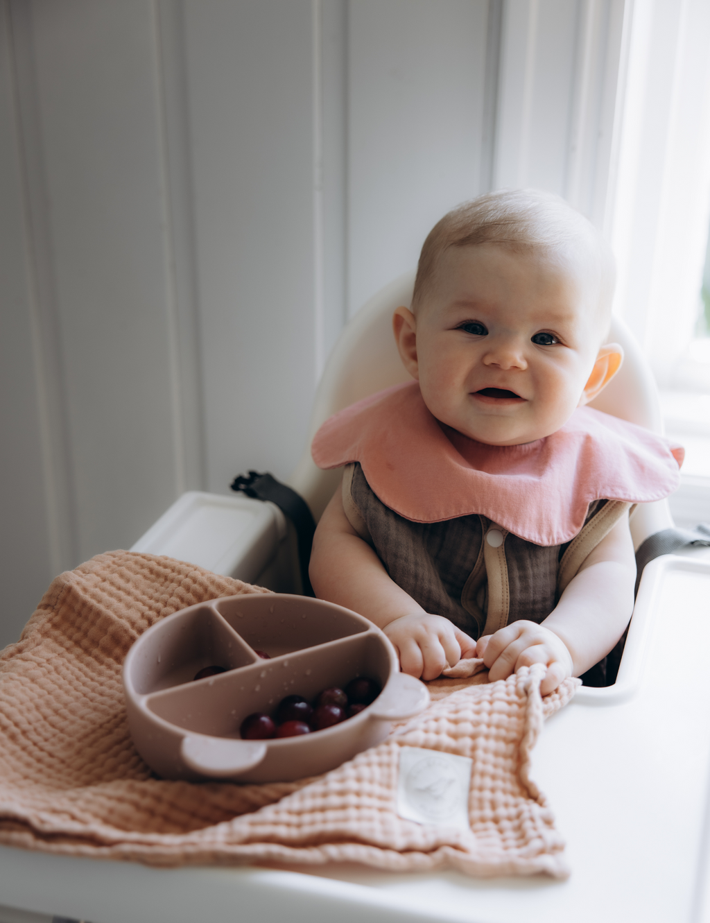 Små Square muslin 2-pakning